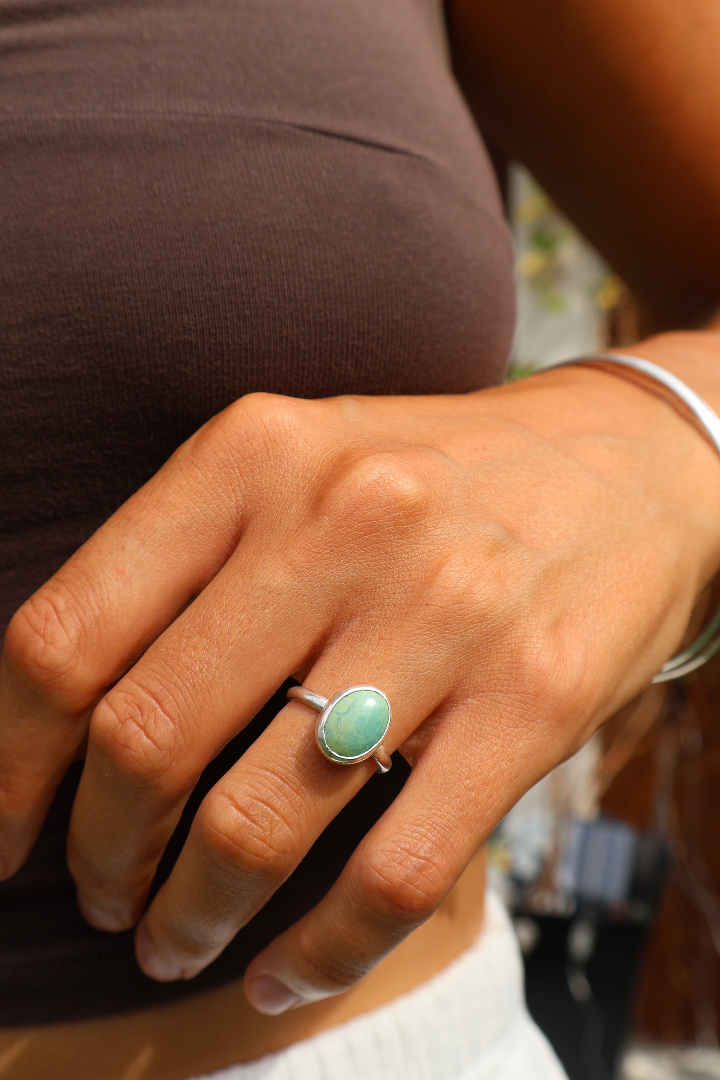 Arizona Turquoise Sterling Silver Ring