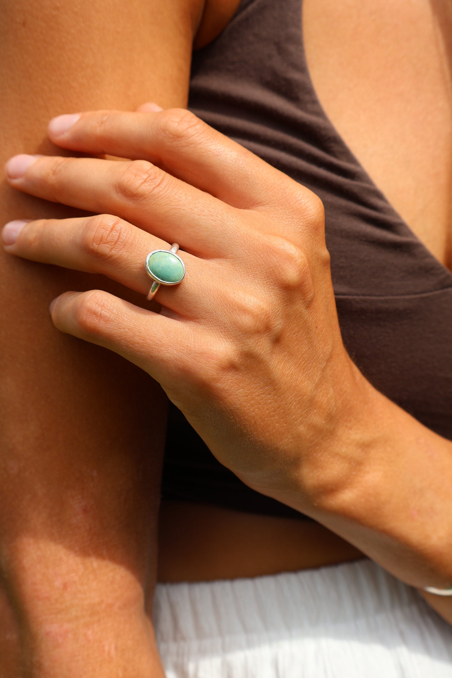 Arizona Turquoise Sterling Silver Ring
