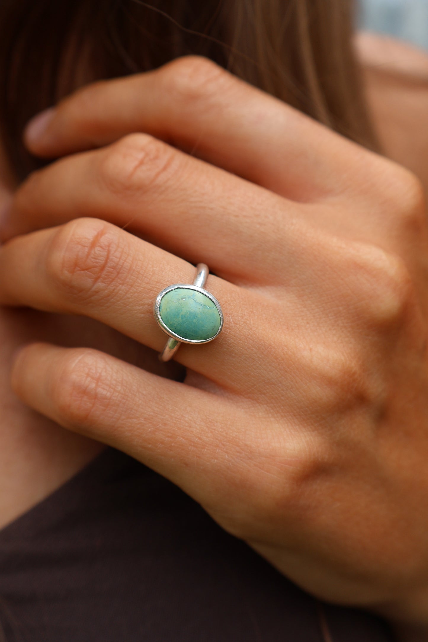 Arizona Turquoise Sterling Silver Ring