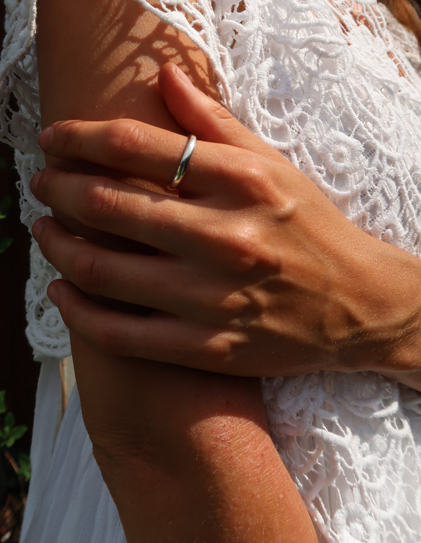 Silver Stacker Ring