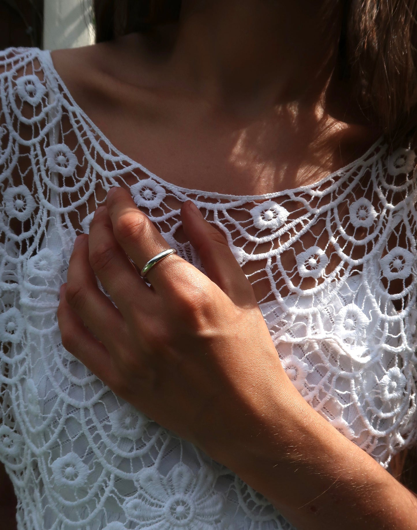 Silver Stacker Ring