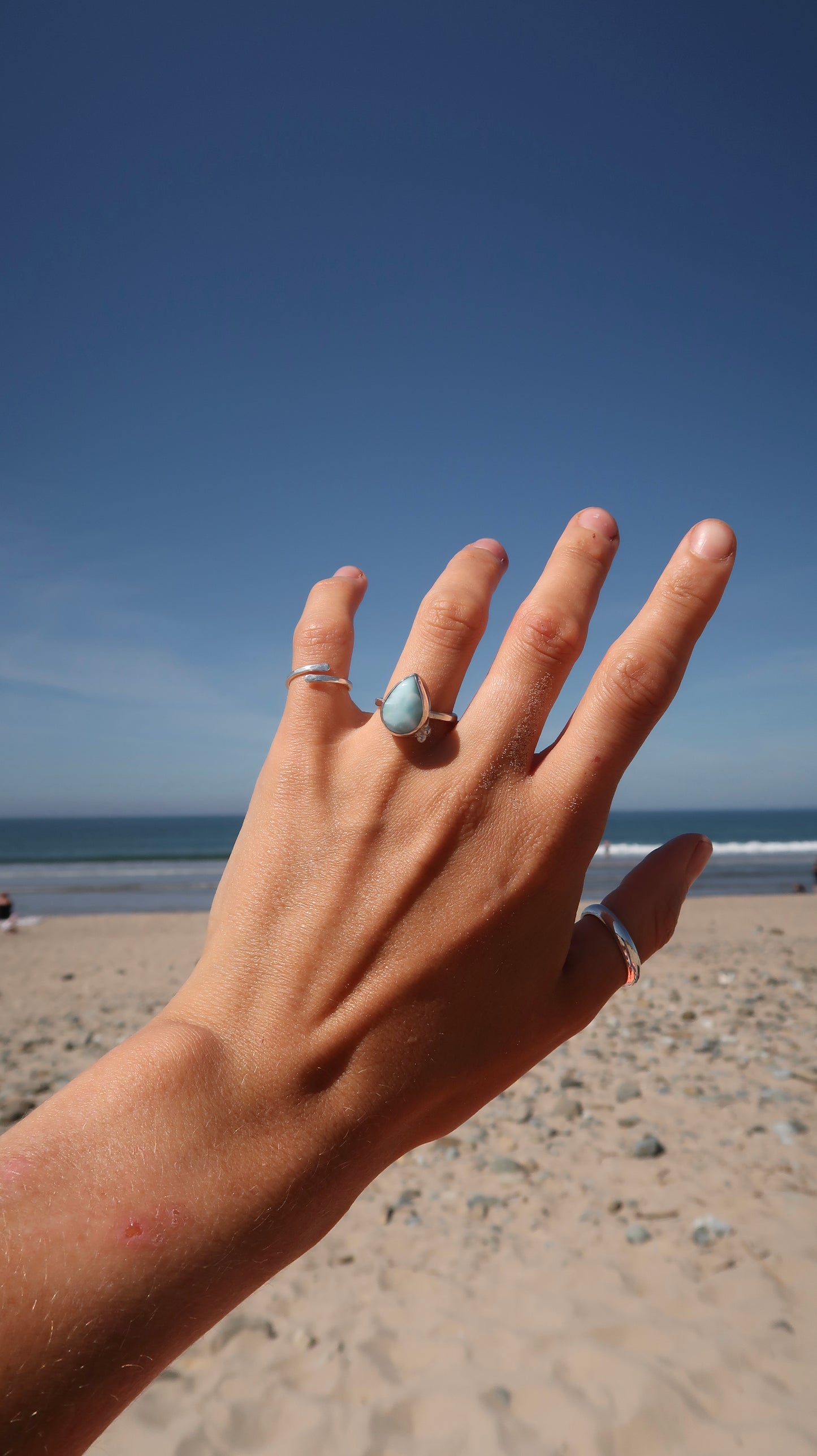 Larimar Ocean Ring