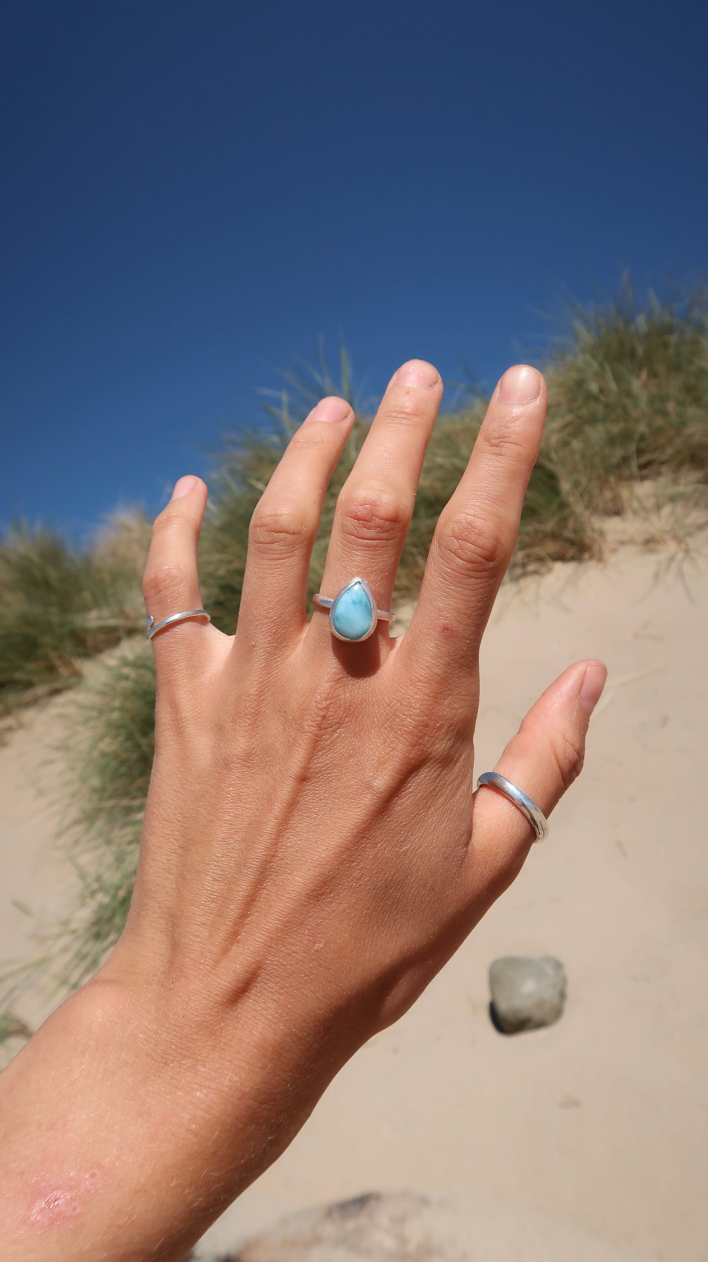 Larimar Ring