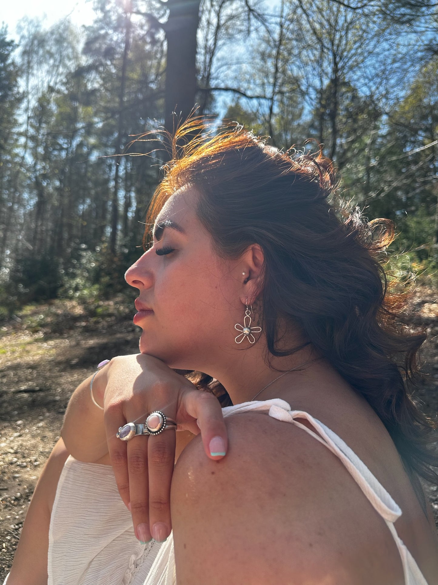 Eleanor Flower Earrings