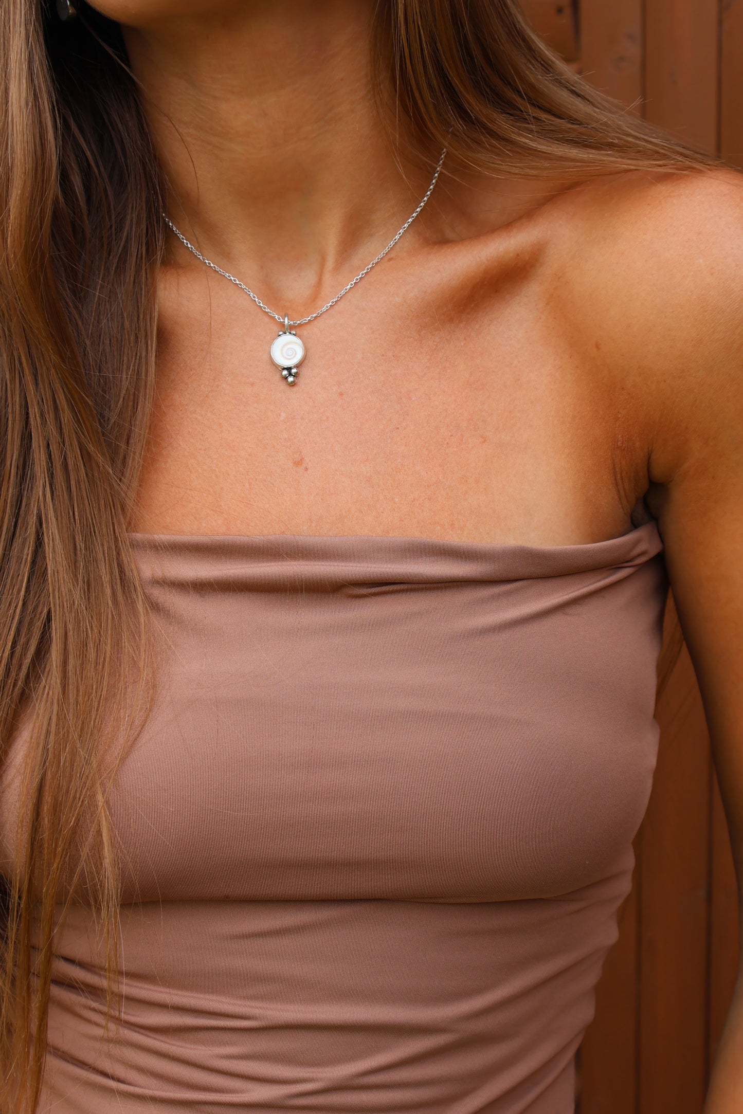 Shiva Shell Sterling Silver Pendant