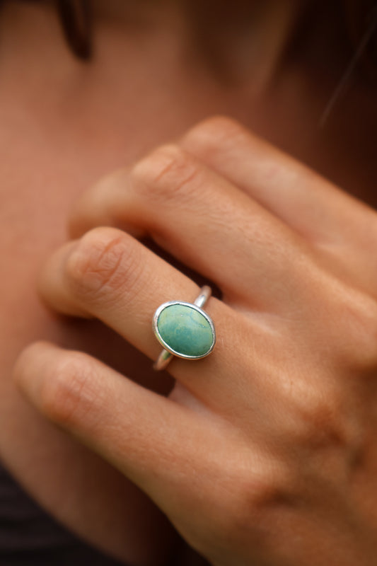 Arizona Turquoise Sterling Silver Ring