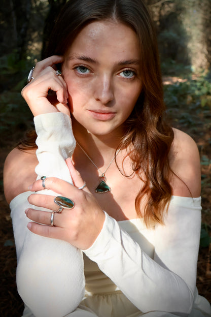 double band earthy midi ring size G 1/2