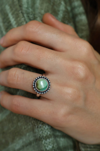 turquoise ella sterling silver ring size N