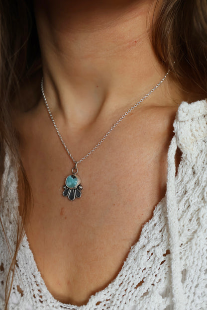 flower power unique pendant