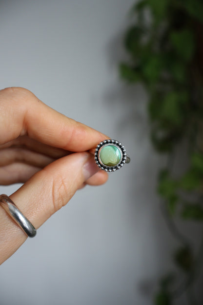 turquoise ella sterling silver ring size N