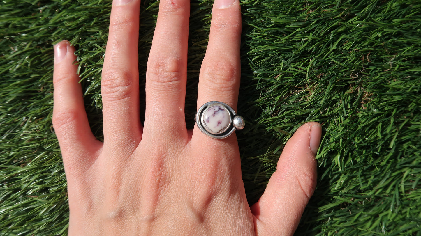 Fox Glove Double Band Ring