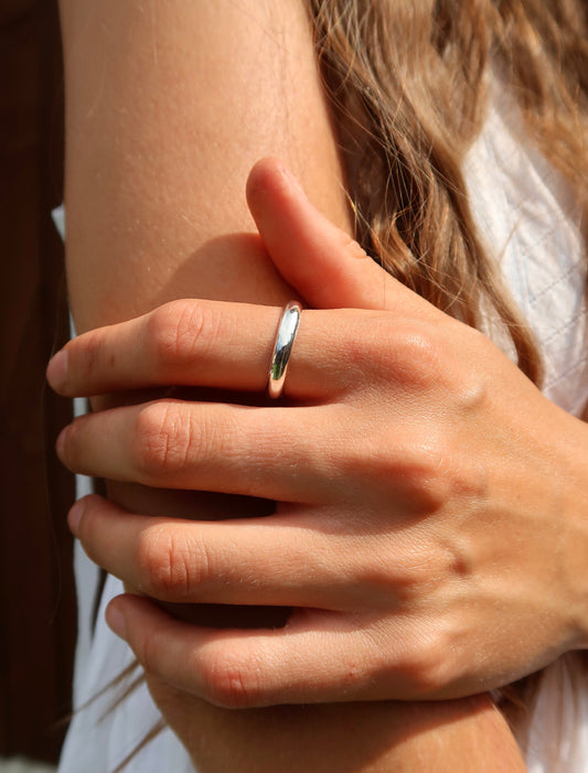 Chunky Silver Ring