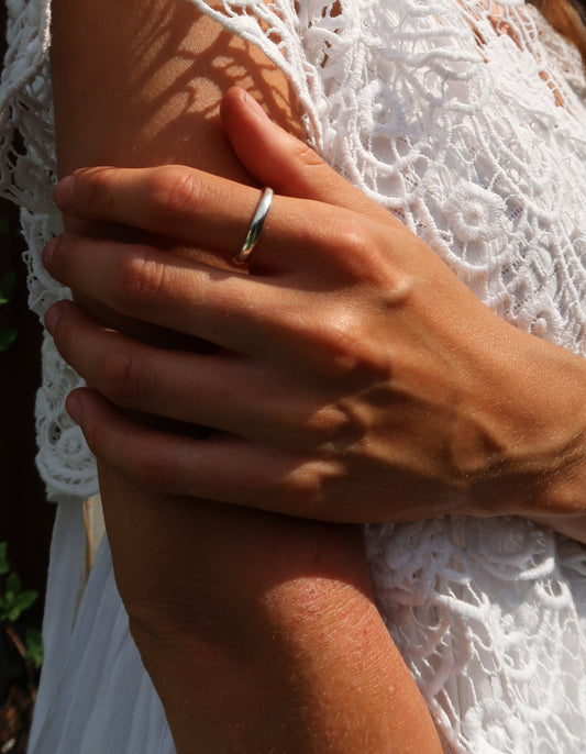 Silver Stacker Ring