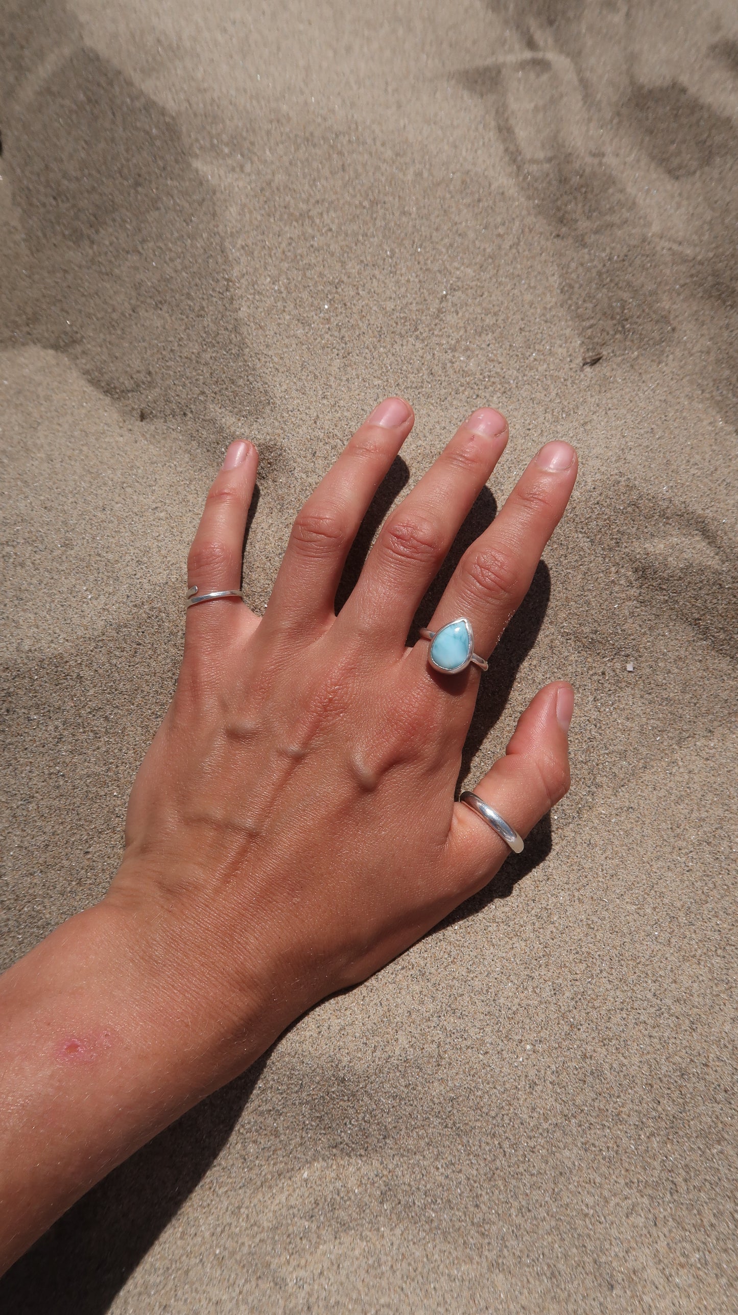 Larimar Ring