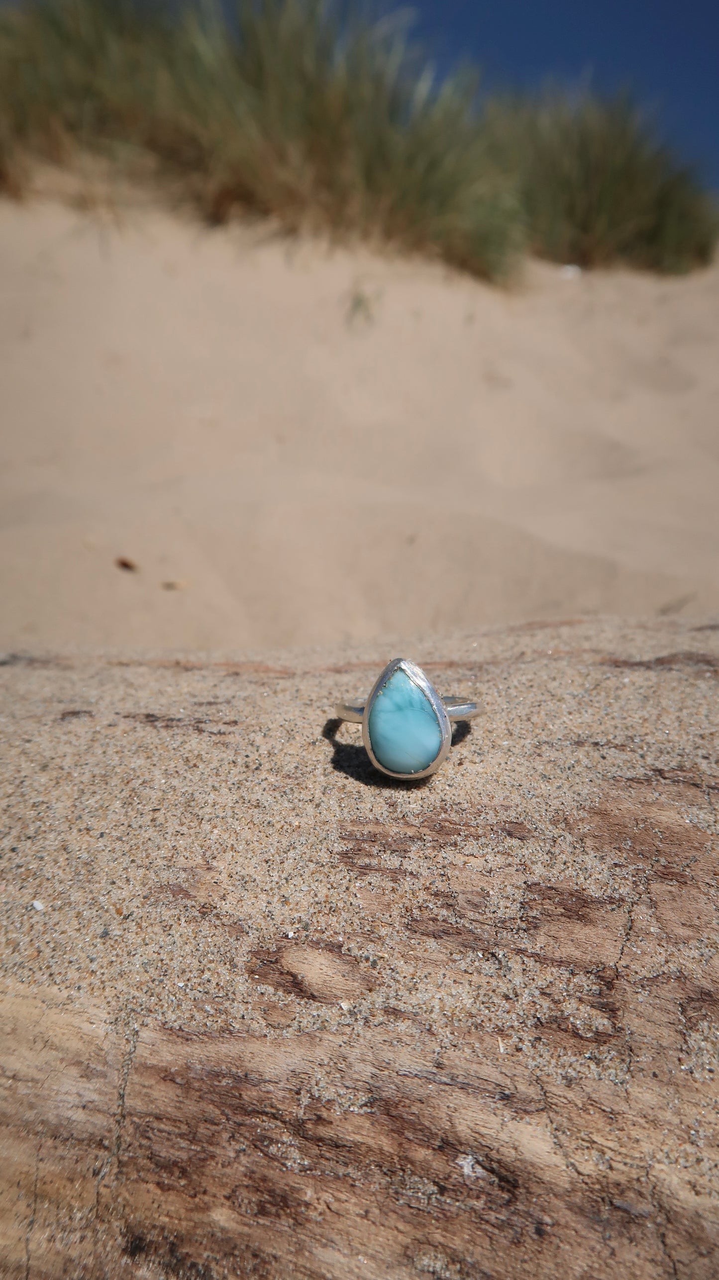 Larimar Ring
